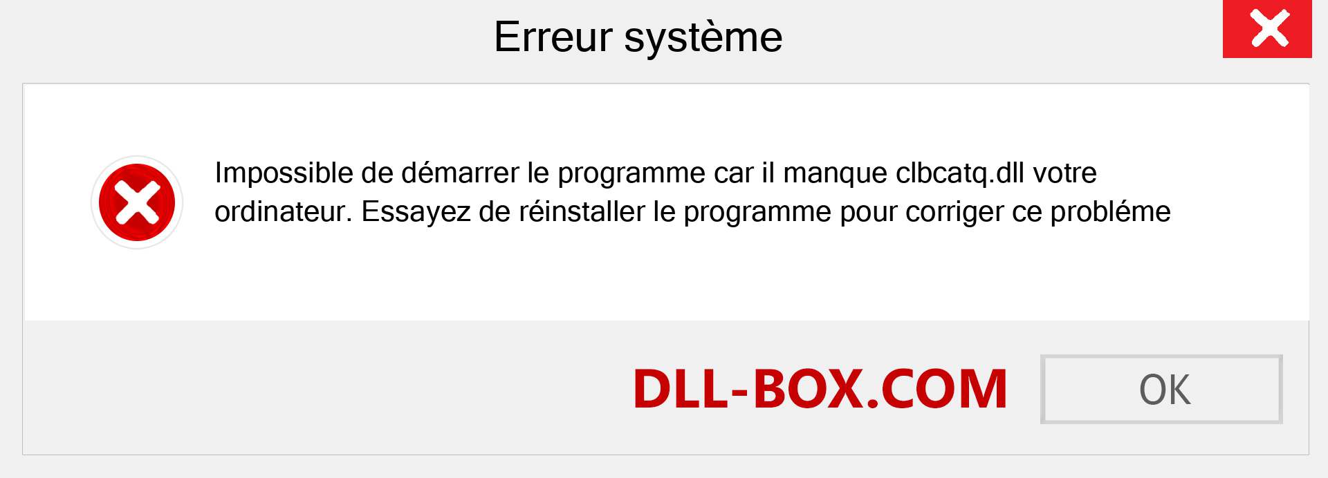 Le fichier clbcatq.dll est manquant ?. Télécharger pour Windows 7, 8, 10 - Correction de l'erreur manquante clbcatq dll sur Windows, photos, images